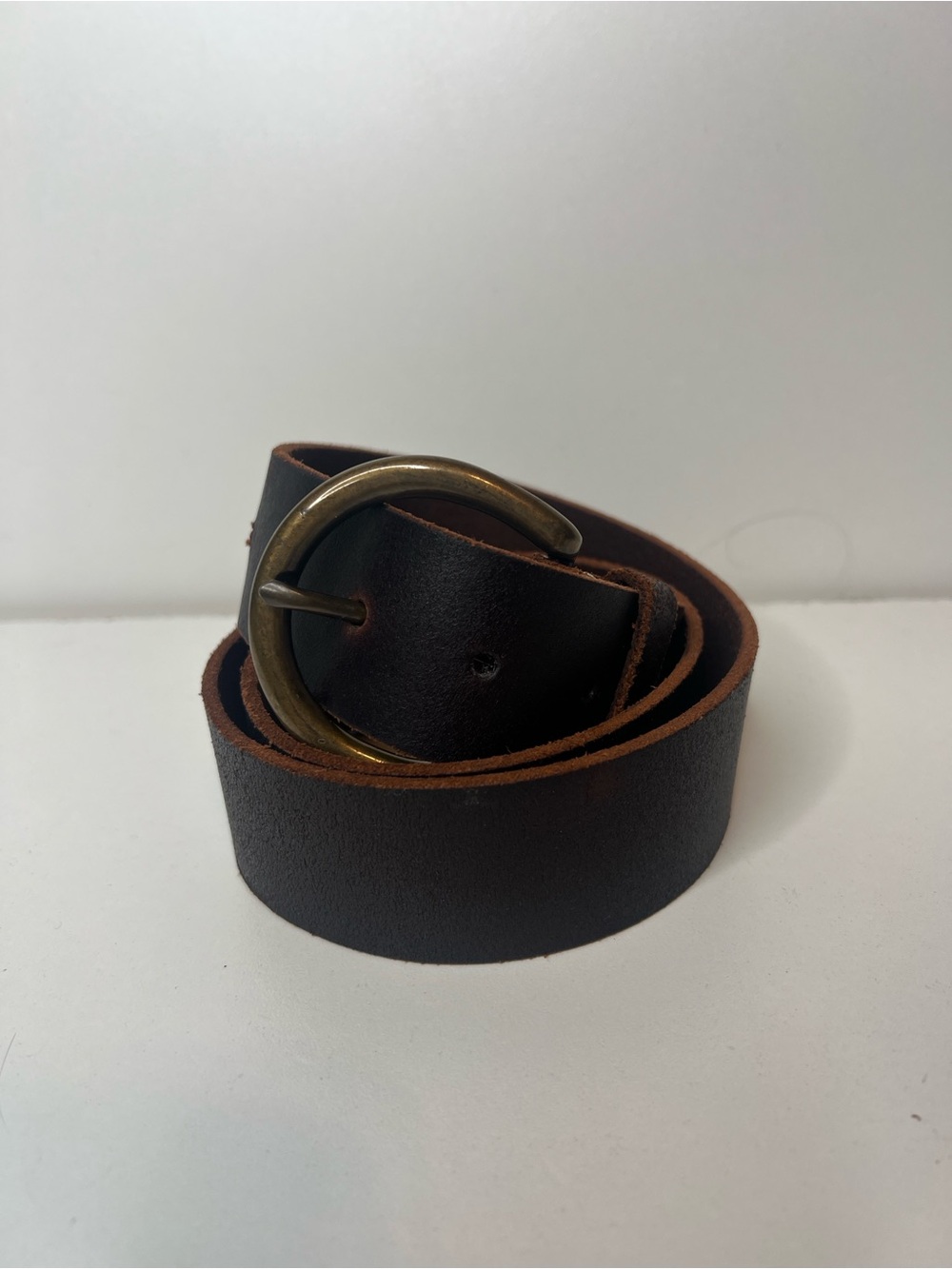 Frye leather belt